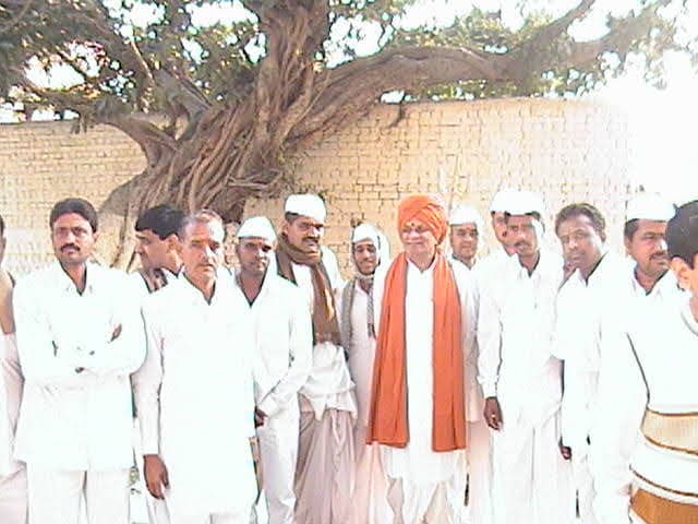 देवगड संस्थान महंत आणि लोकांशी संवाद